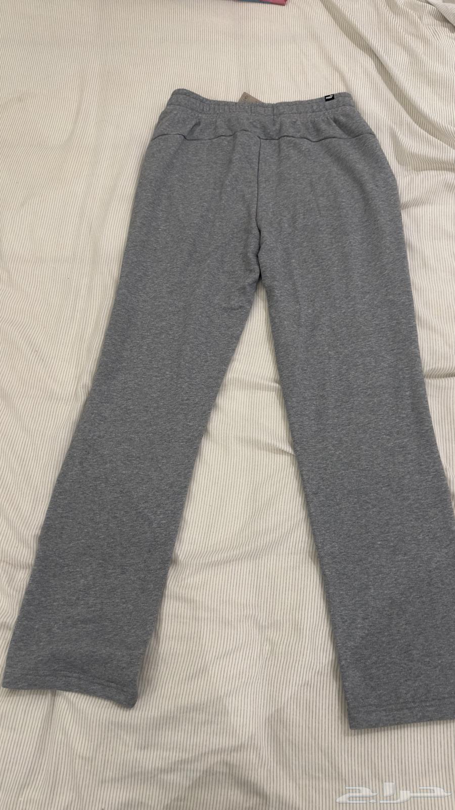 بنطلون رمادي من بوما اصلي مقاس Mجديد64492013612161111