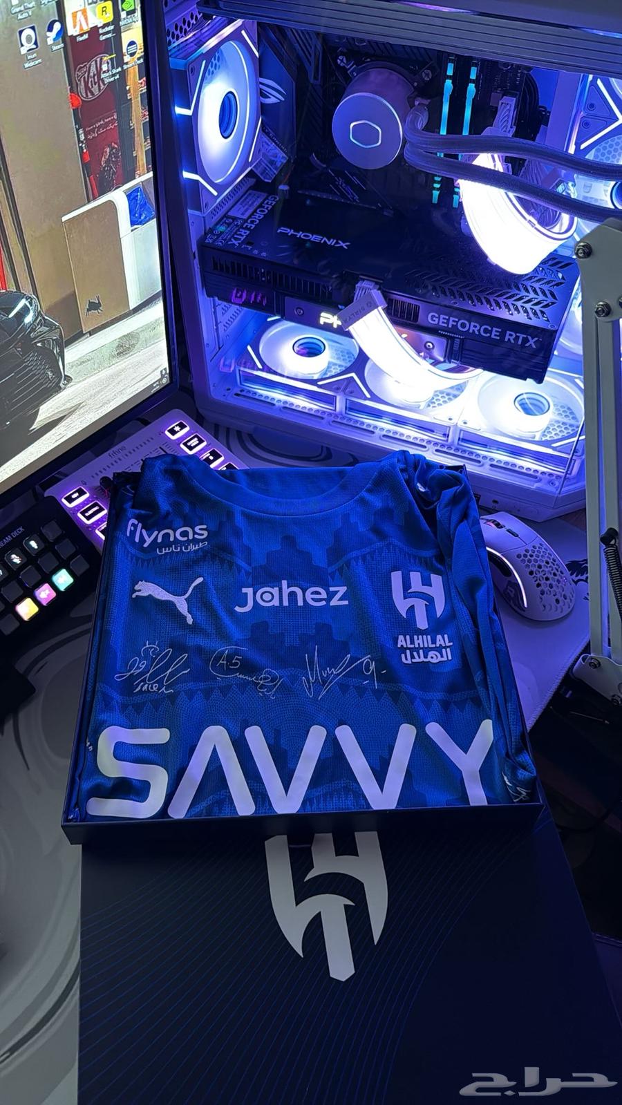 تيشيرت الهلال توقيع اللاعبين سنة 202664494666793346110