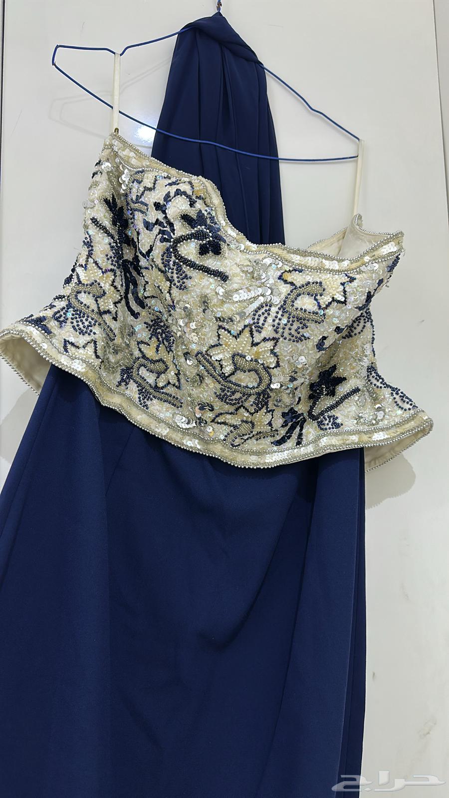 فستان سهرة براند فاخر مقاس XL XXL جديد64487773939587113