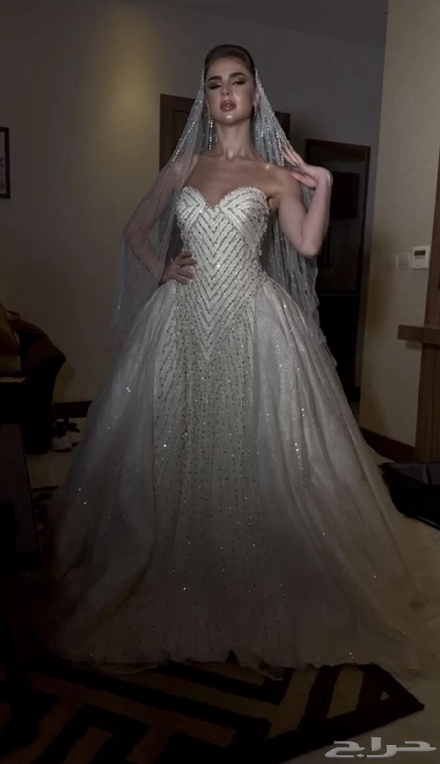 فستان زواج ابيض من بوتيك RN للبيع64491523929603110
