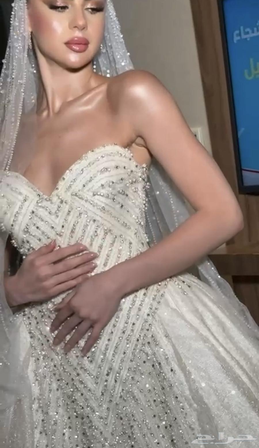 فستان زواج ابيض من بوتيك RN للبيع64491523929603111