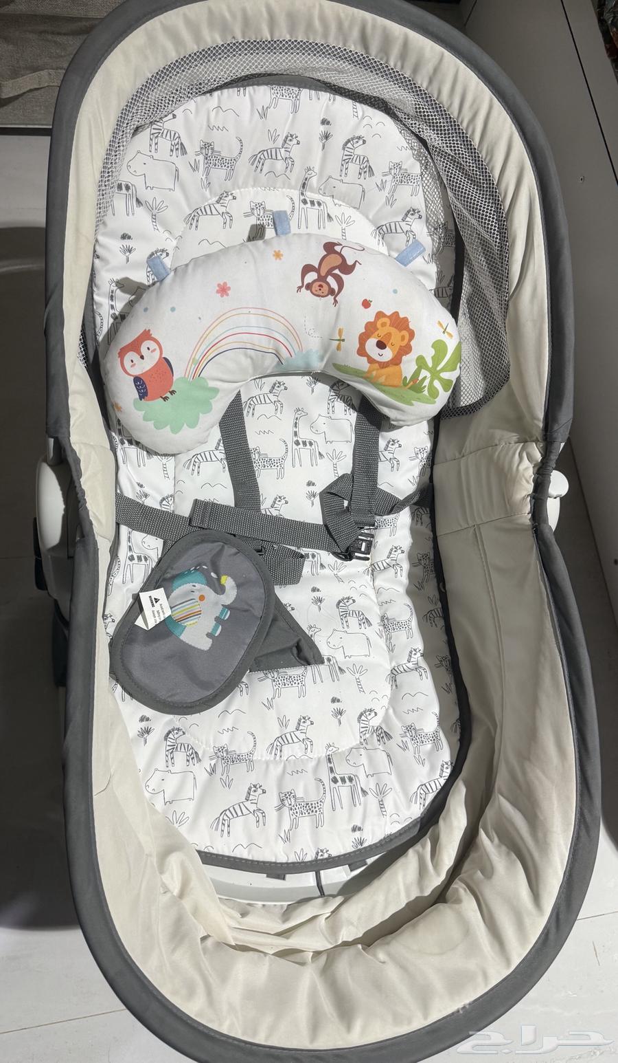 حديثي ولاده سرير طفل جانبي وهزازه ونطيطة اطفال64493477942147112