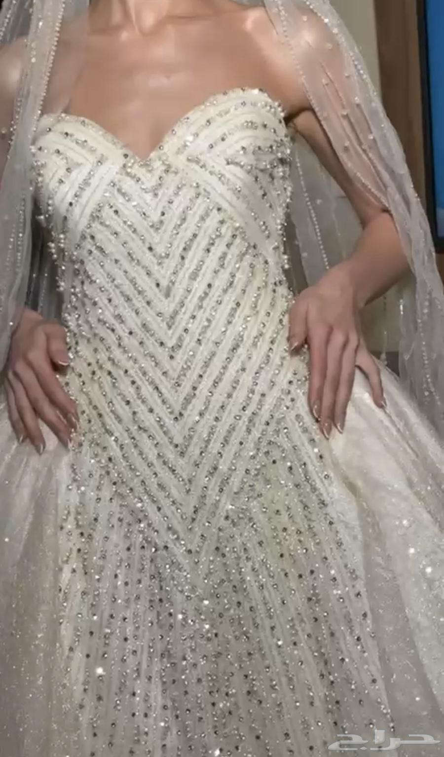 فستان زواج ابيض من بوتيك RN للبيع64491523929603112