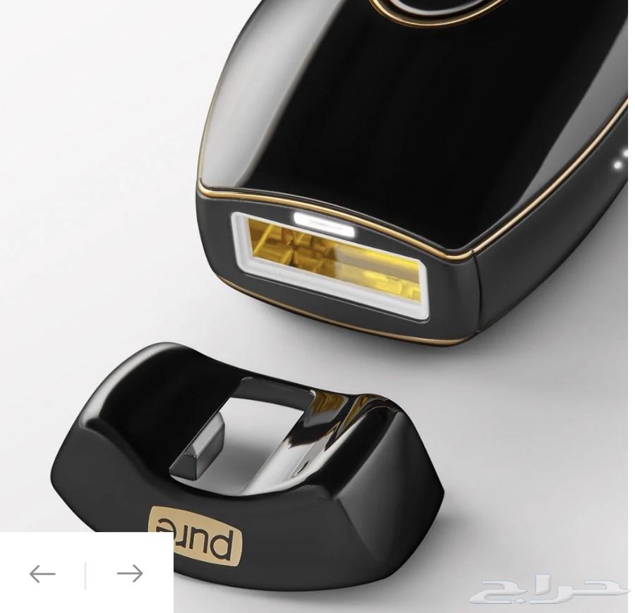 SmoothSkin Pure Fit - جهاز إزالة الشعر بتقنية IPL - أسود64494166974595112