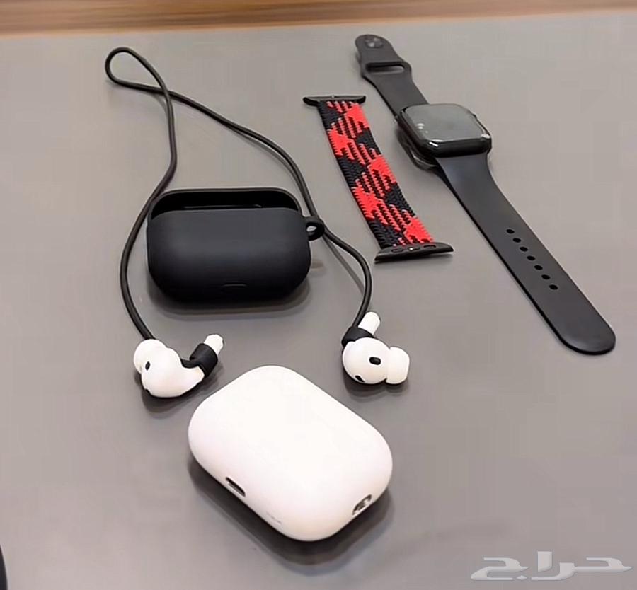 ساعة رياضية و سماعة ايربودز64492853933955111
