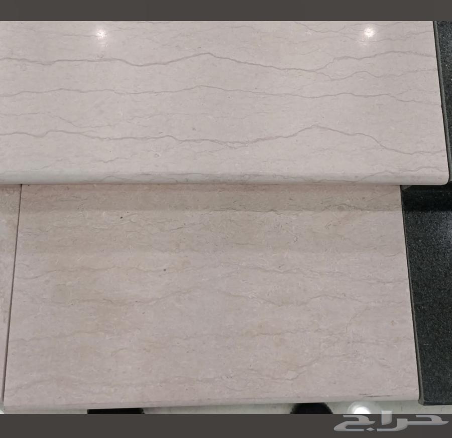 Available marble steps and tiles: Safia, Sunny, New Halaib, Galaxy64488449488257113