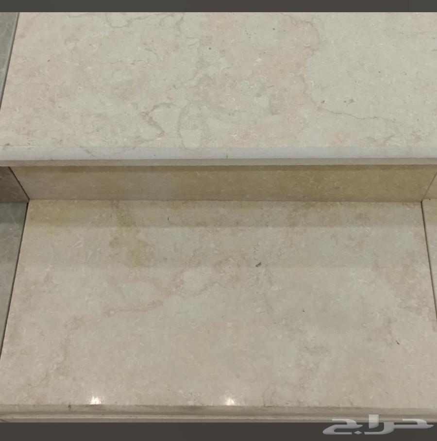 Available marble steps and tiles: Safia, Sunny, New Halaib, Galaxy64488449488257112