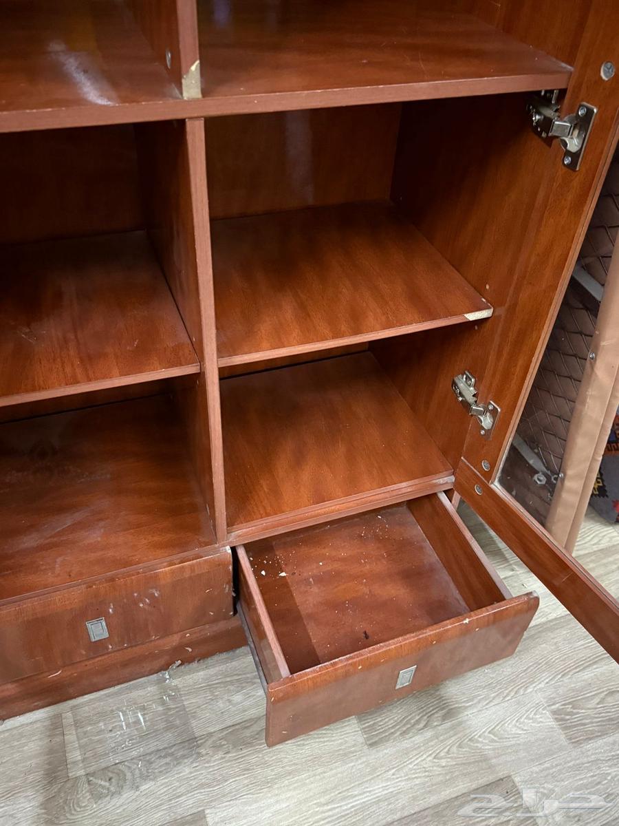 دولاب ارفف خشبي ثقيل64491008324611113