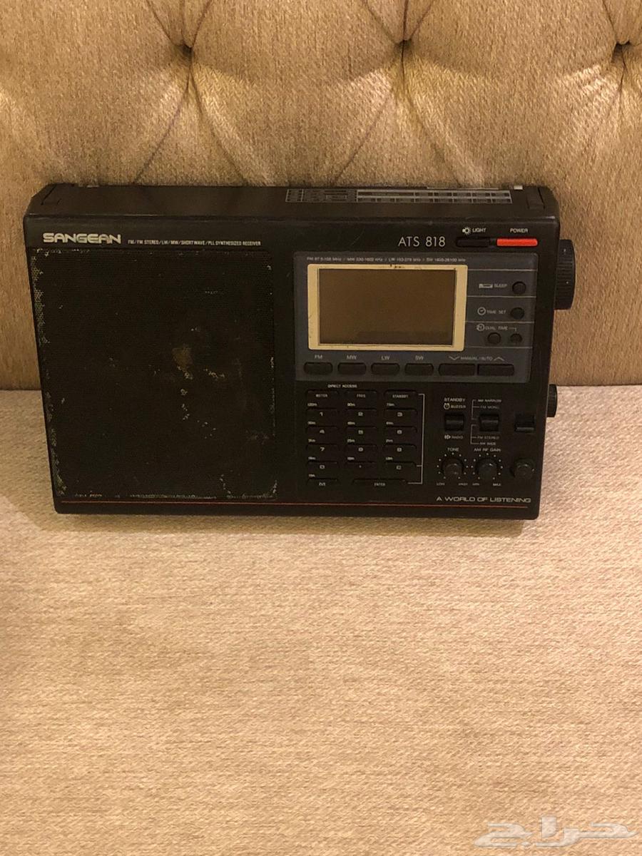 راديو Sangean ATS-818  وهو جهاز استقبال رقمي عالمي64494003373825110