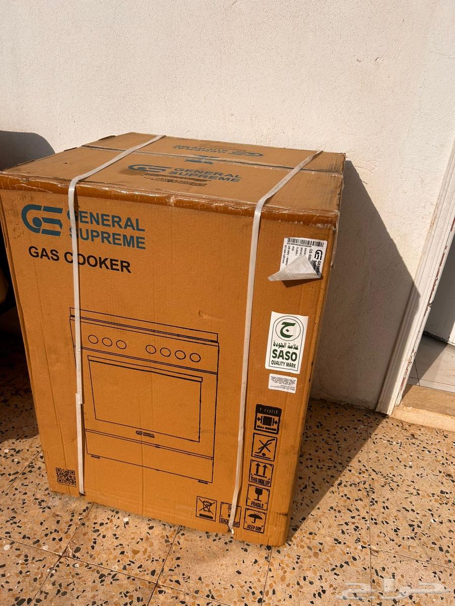 فرن جديد لم يفتح ( بنفس كرتونه) جنرال سوبريم  اربع شعلات64493851493251112