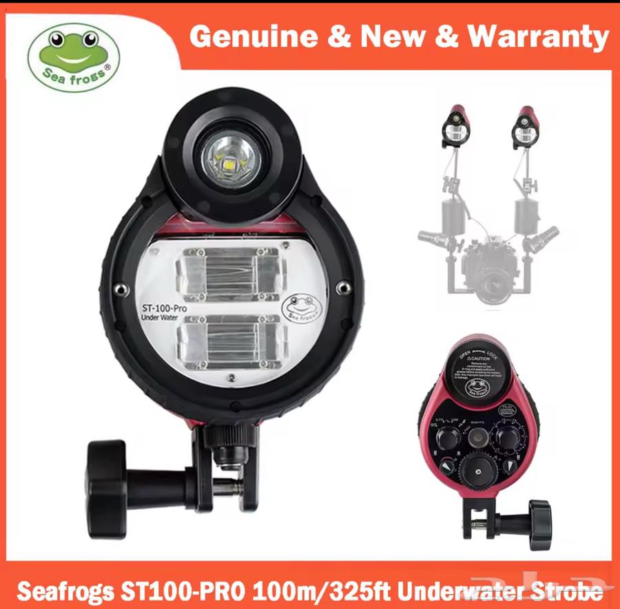 ST-100-Pro Flash Strobe Dive Flashlight Waterproof Light64492474400130111