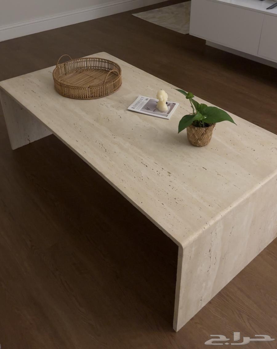 Travertino marble table64487373895554110