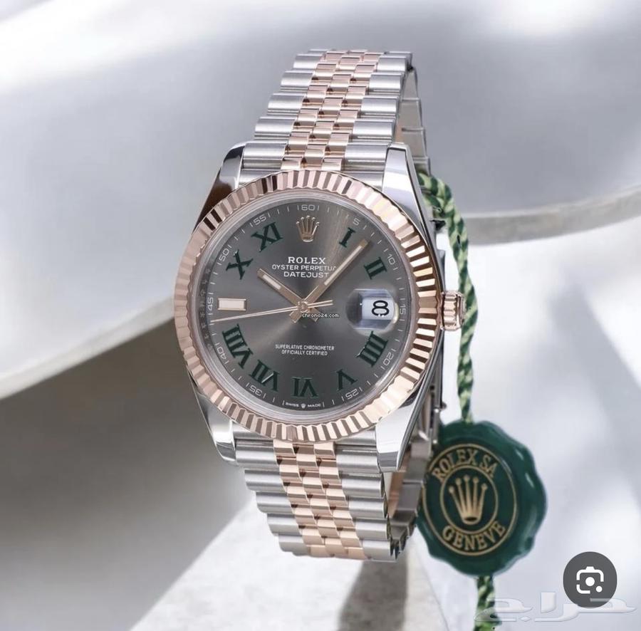 رولكس ويمبلدن روز جولد 202564433067024771114