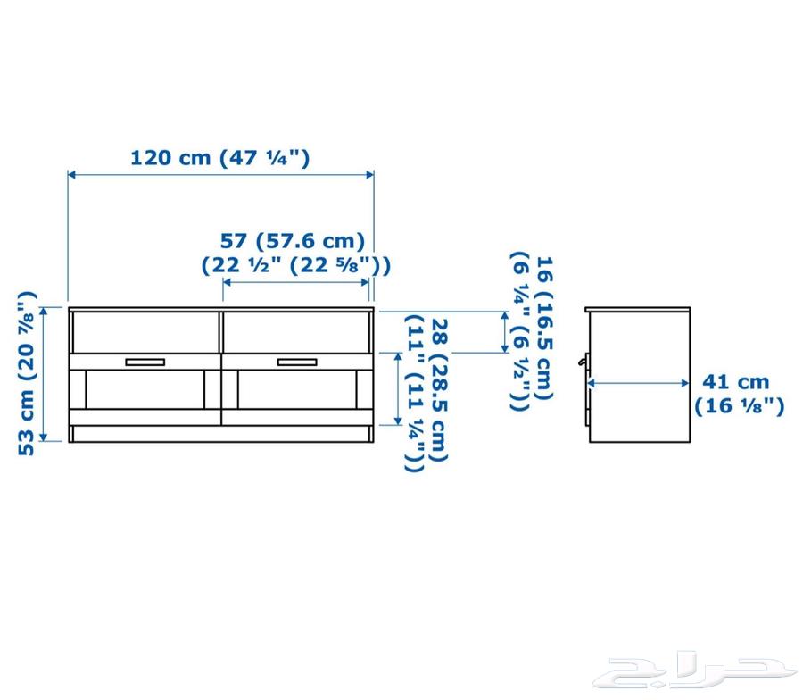 TV table with two drawers64493600738561112