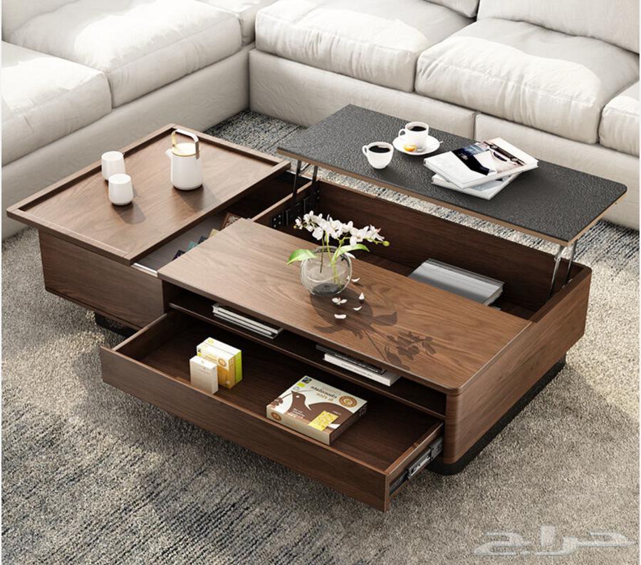 طاولة منصف قهوة شبة جديد64489044999811110