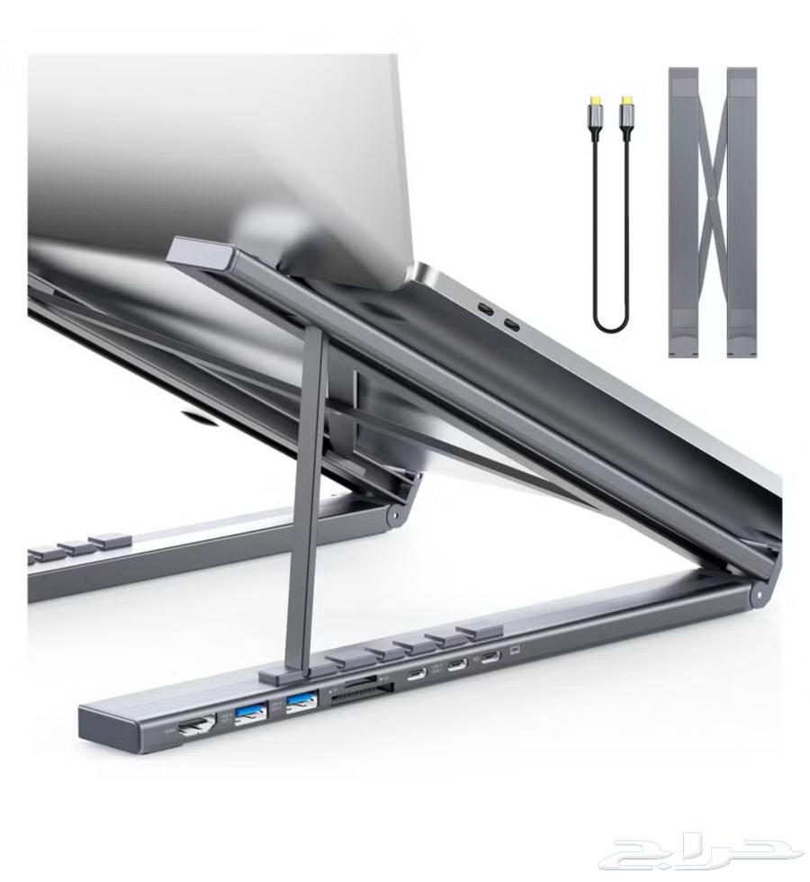 Laptop docking station with USB-C, HDMI, 4K, and multiple ports64488920511491111