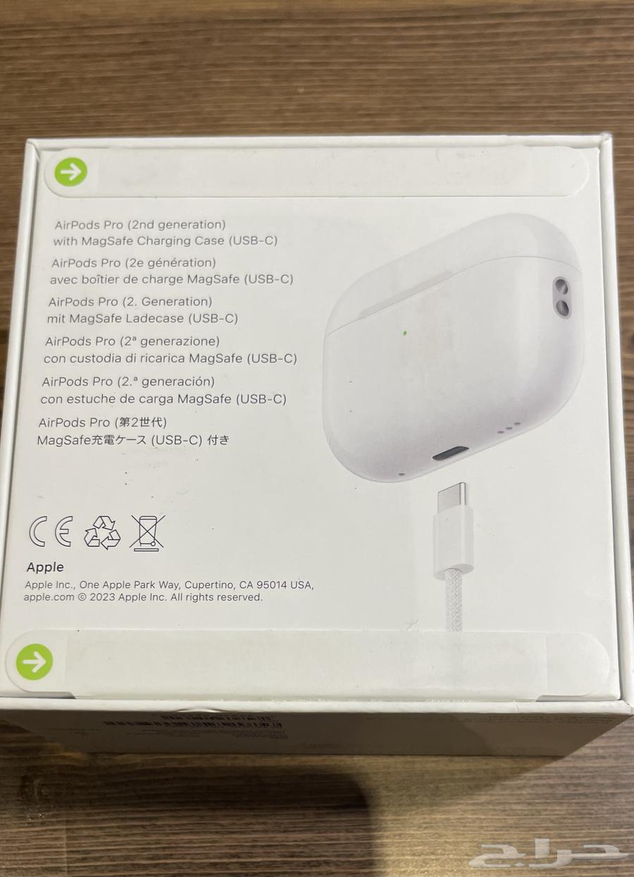 سماعات اير بودز برو الجيل الثاني جديدة64494827277313112