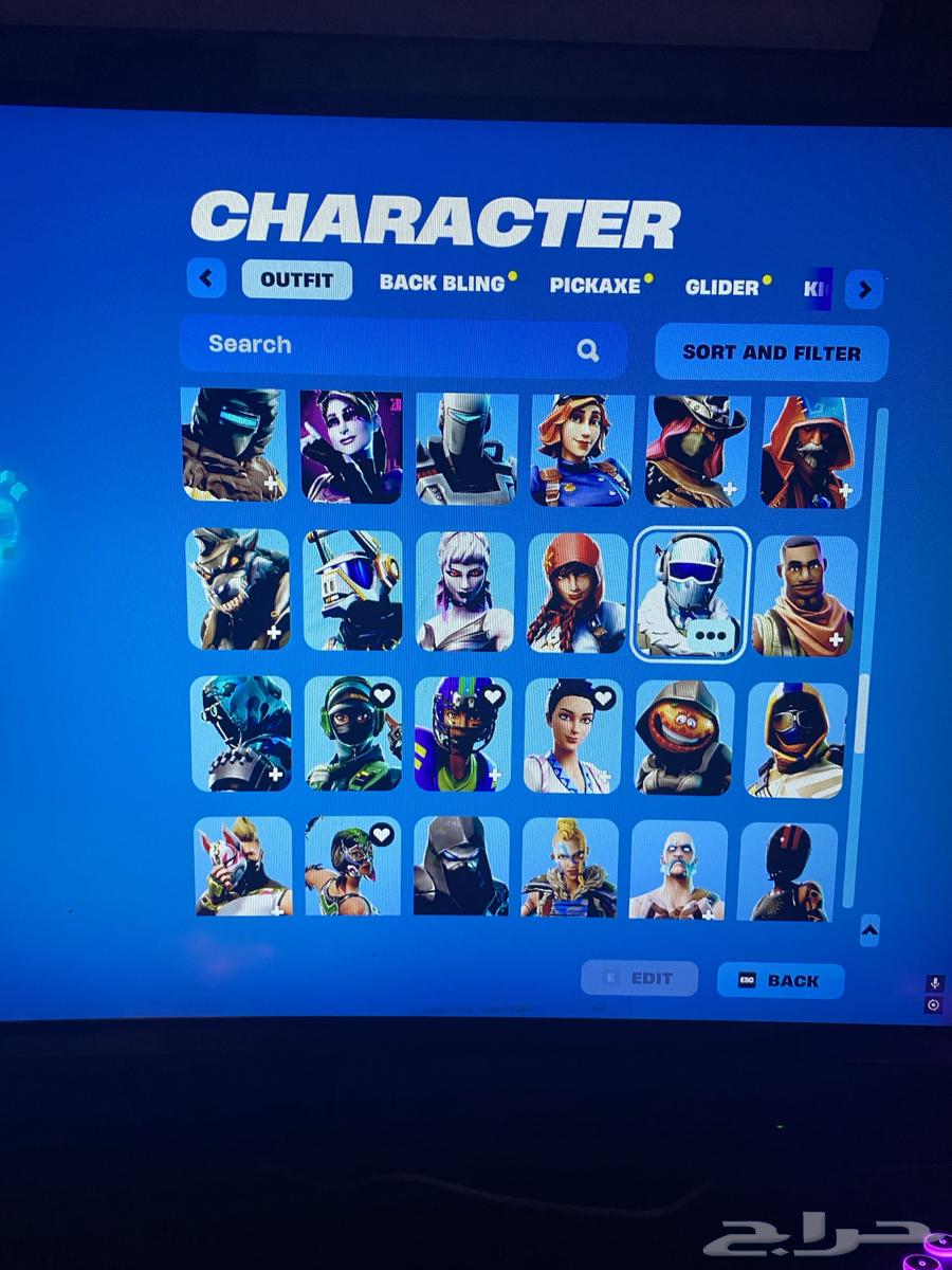 حساب فورت للبيع نادر64491714232323114