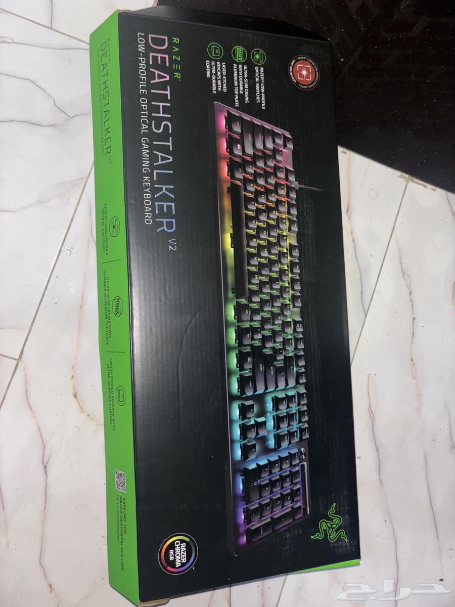 كيبورد و ماوس قيمنق من ريزر razer64491768609410110