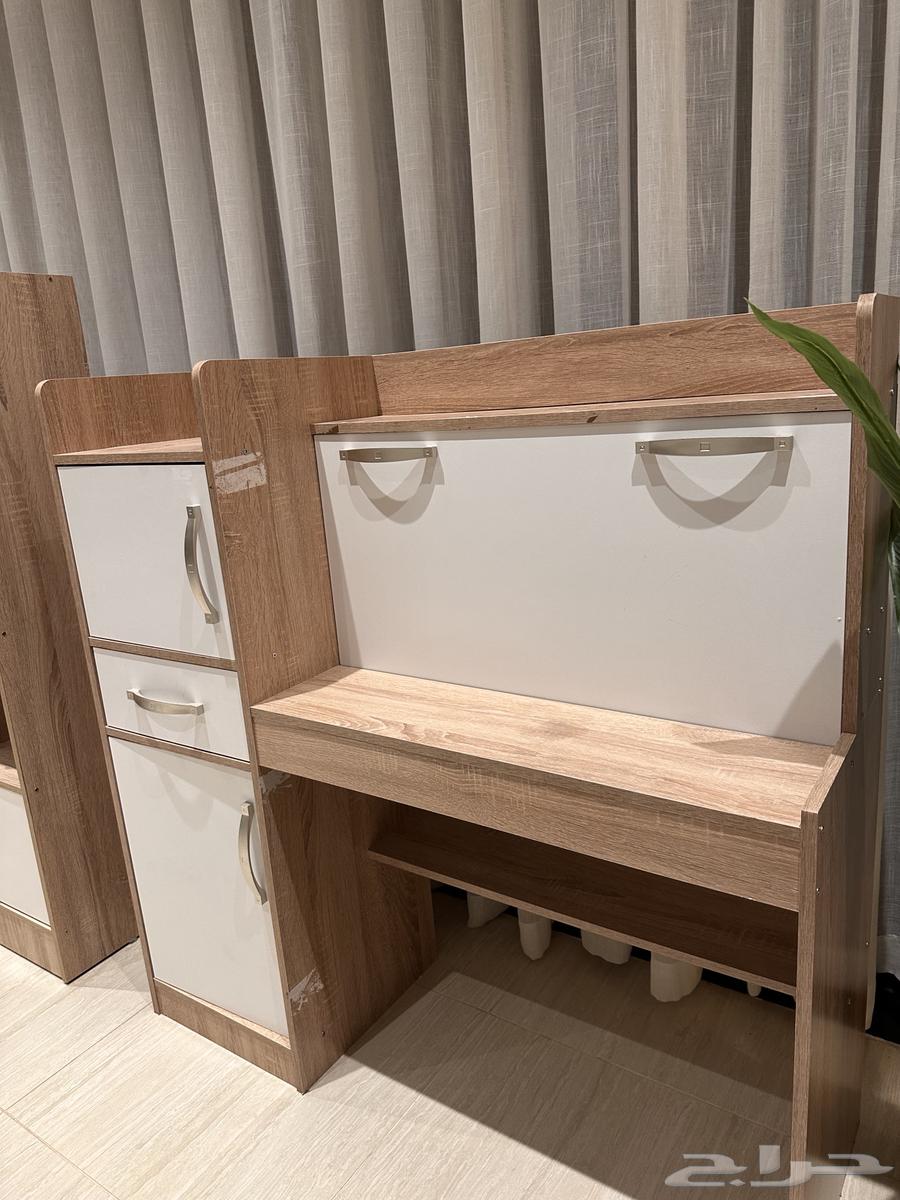 مكتب عصري  مكتبة (قطعتين تباع سويا )64493691628930114