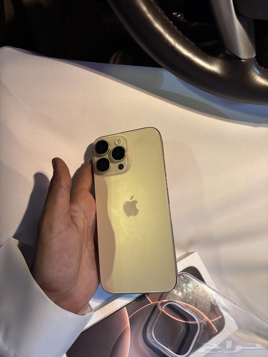 ايفون 16 برو ماكس 256قيثا اللون صحراوي نظيف بكرتونه64493029442562110