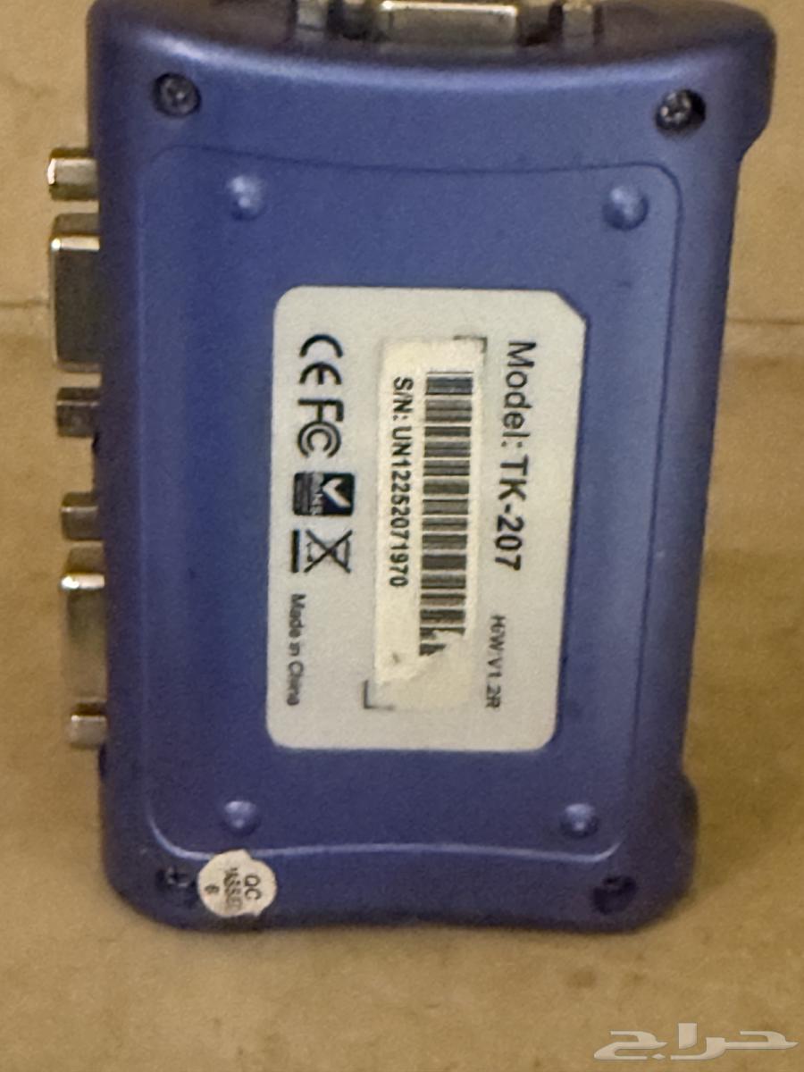 سويتش KVM موديل TK-207 مستعمل بحالة ممتازة64487088469121114