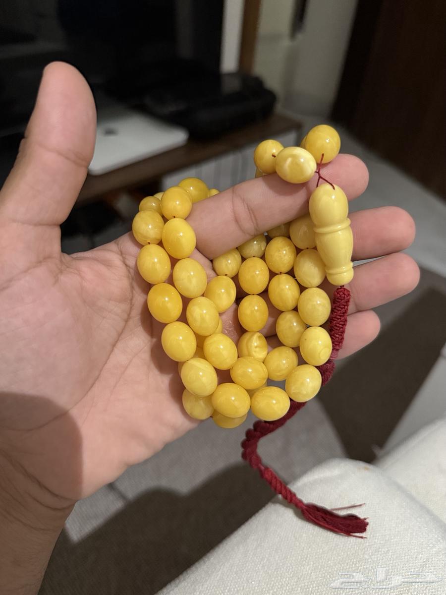 سبحه كهرمان قديمه مغلف64491564695683110