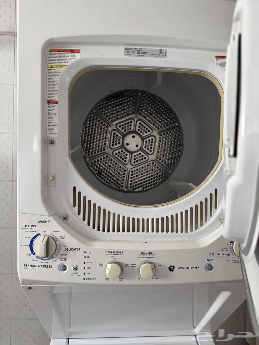 غساله ونشافه امريكيه جنيرال الاكتيرك نظيف فيها عطل عمود ال64490660593155112