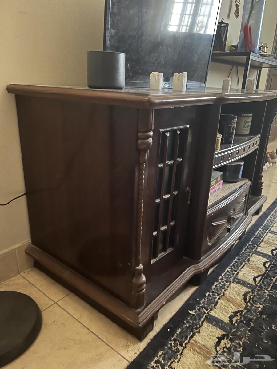 مكتبة تلفزيون خشبية64494799440001111