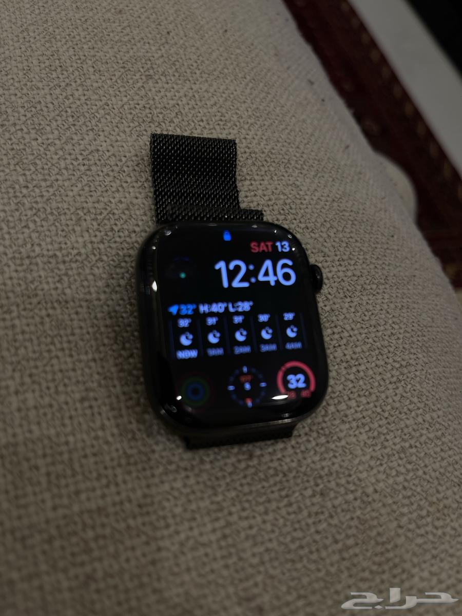 ساعة ابل جديدة وضمان ذهبي64486606547587112