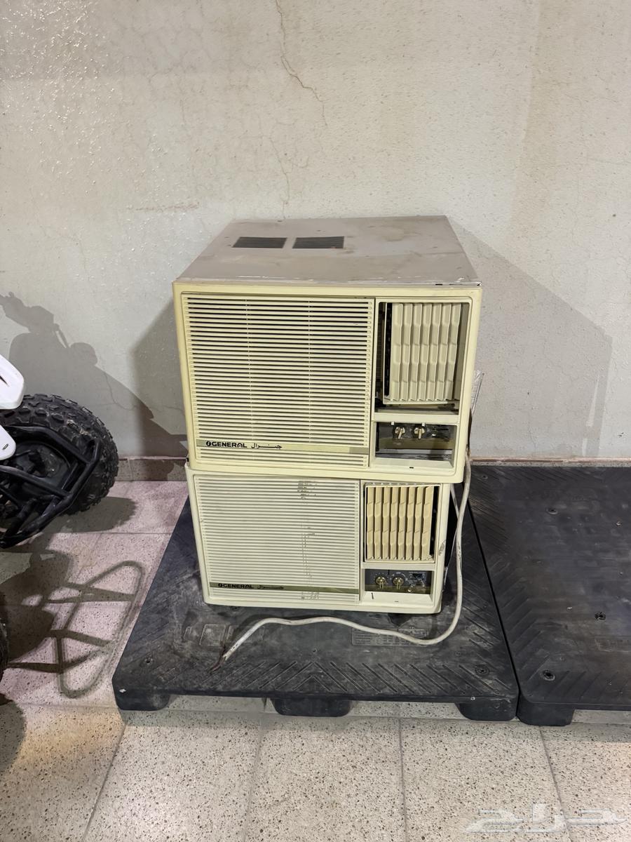 مكيف 2 طن او جنيرال الياباني و2 طن الزامل و 4 اسطونات غاز64493768246913110