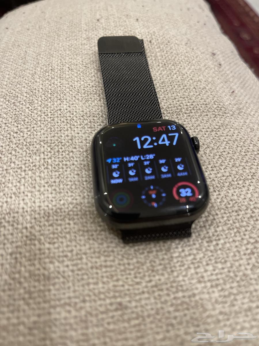 ساعة ابل جديدة وضمان ذهبي64486606547587114