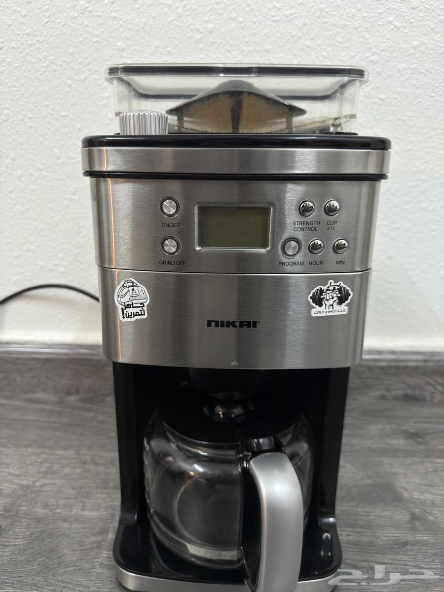Coffee drip machine with built-in grinder 1.5L64487484591619110