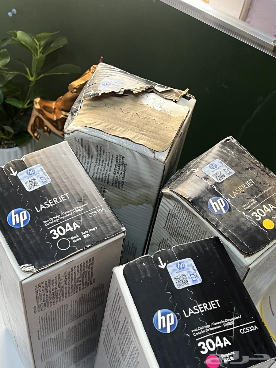أحبار أصلية HP 304A بأرخص من السوق 4 ألوان كامله64492312213763114