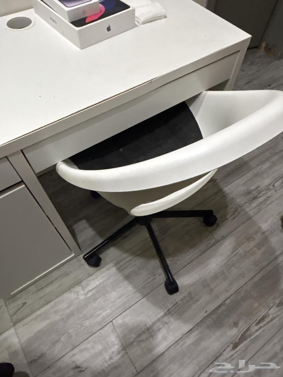 مكتب ايكيا ابيض64494263677057112