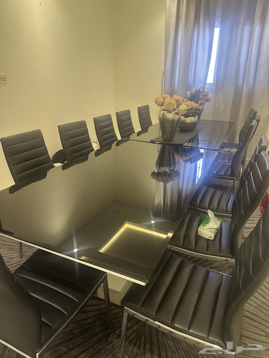 Dining or meeting table consisting of 12 chairs in excellent condition64489475209729110