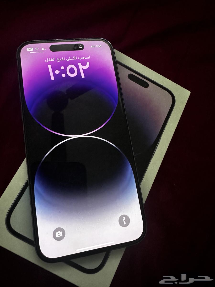 ايفون 14 بروماكس لون بنفسجي 256 قيقا64488449565825114