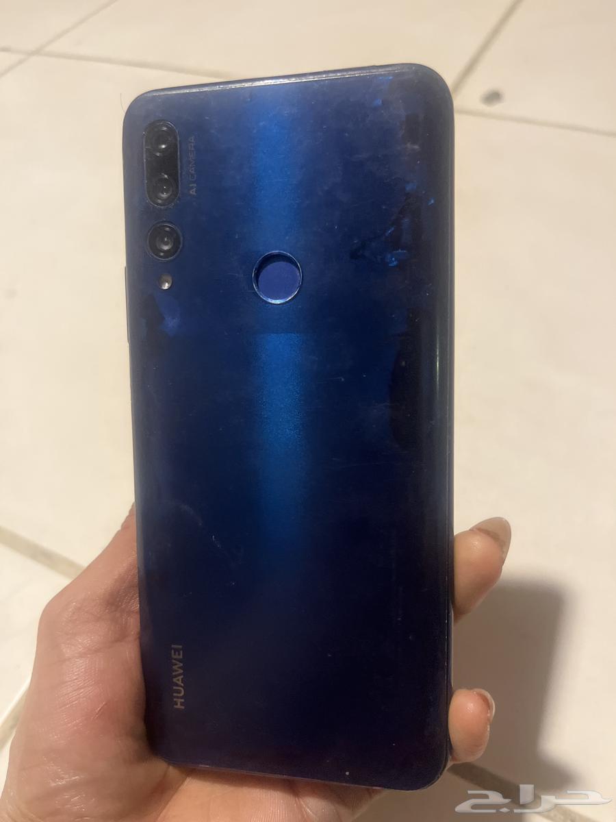جوال هواوي Y9 بشريحتين 128GB ازرق ألون استخدام قليل64493096843011110