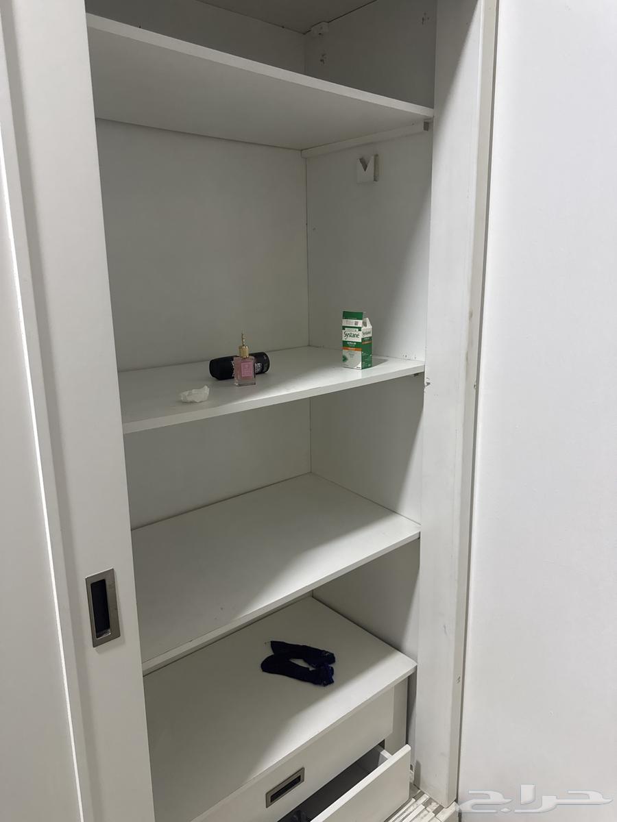 سريرين نفر و نص و دولابين مع مراتب السرير جديده64491401265793111