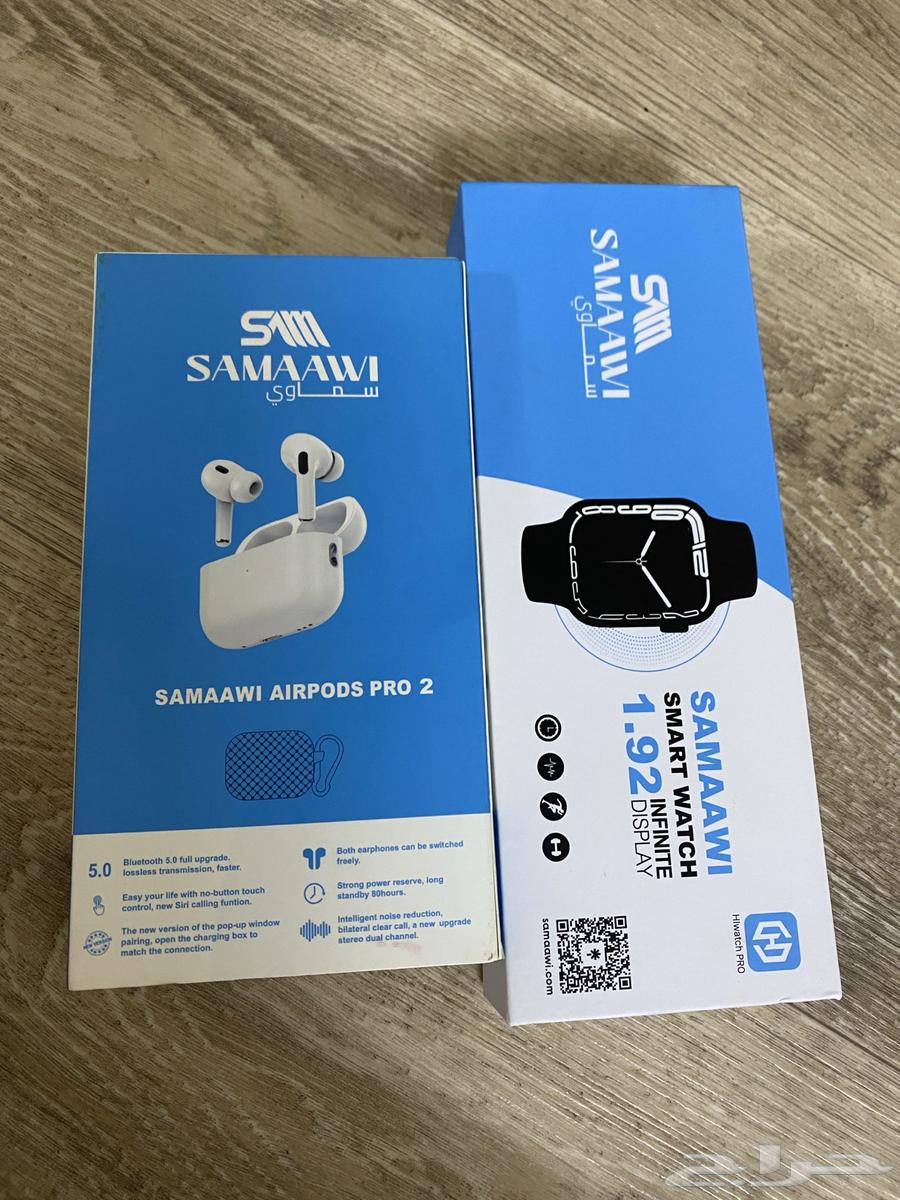 ساعة رياضية و سماعة ايربودز64492853933955110