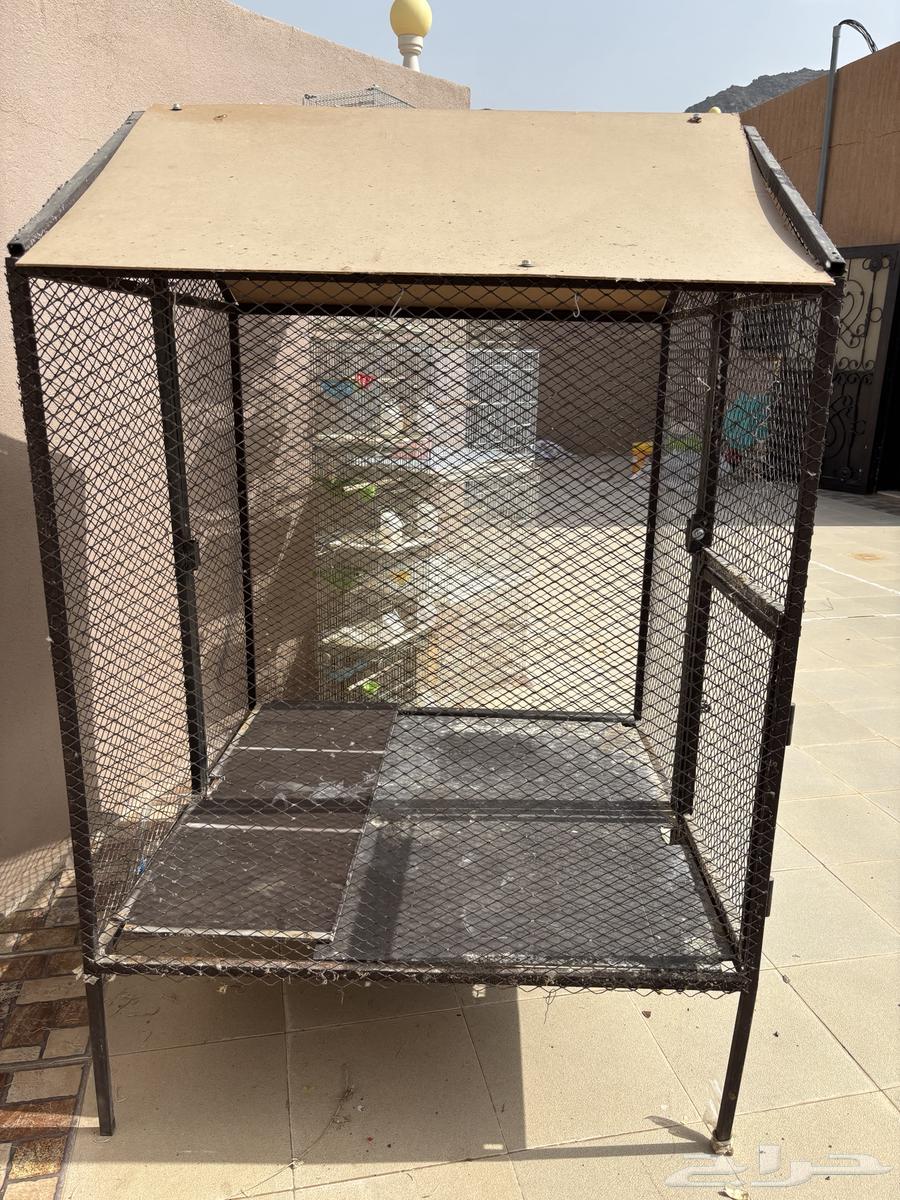 Cage. Large. One meter by one and a half meters in height.64490454597761113