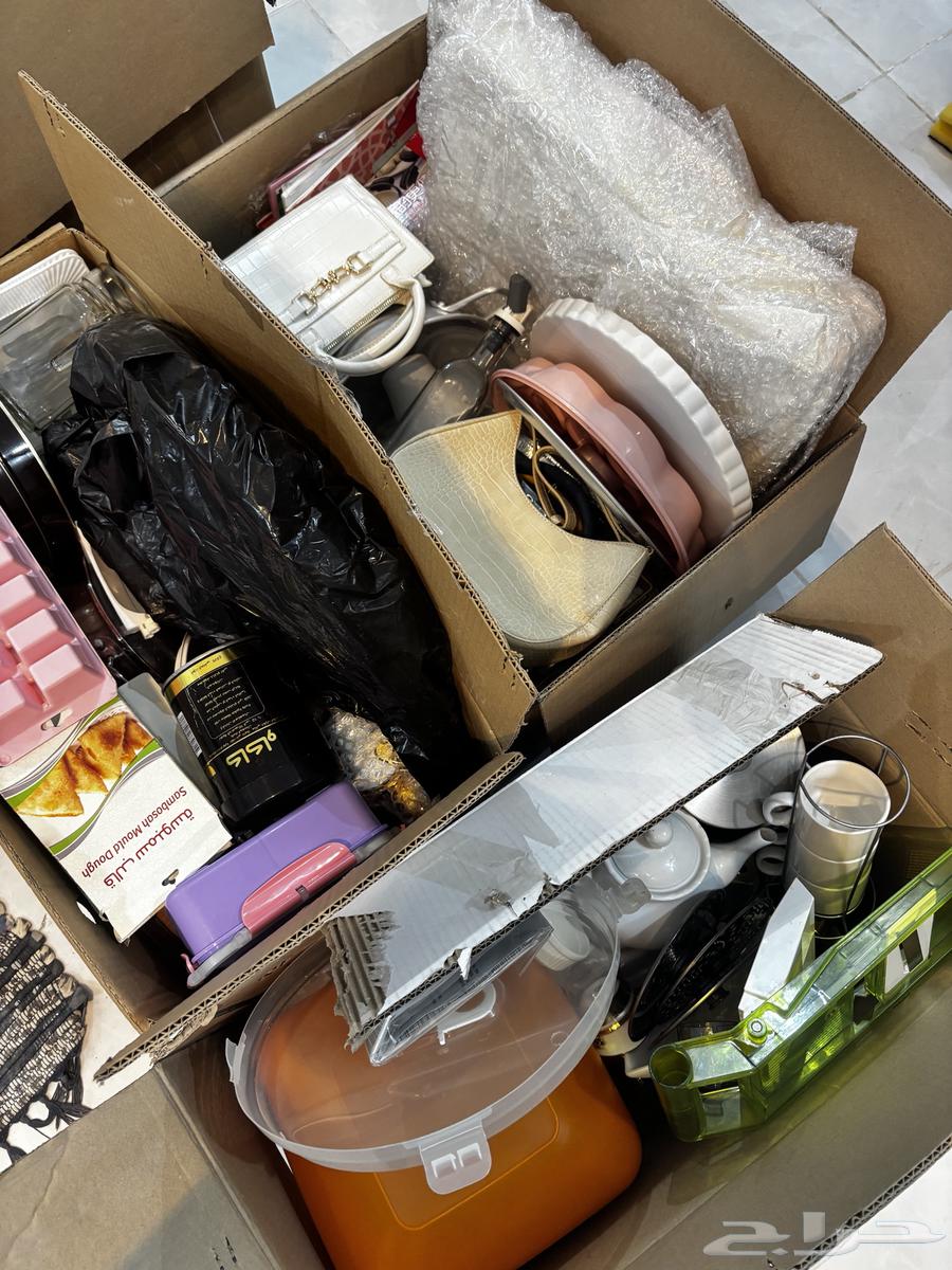 4 كراتين اواني منزلية مجانية لوجه الله64486813046531110