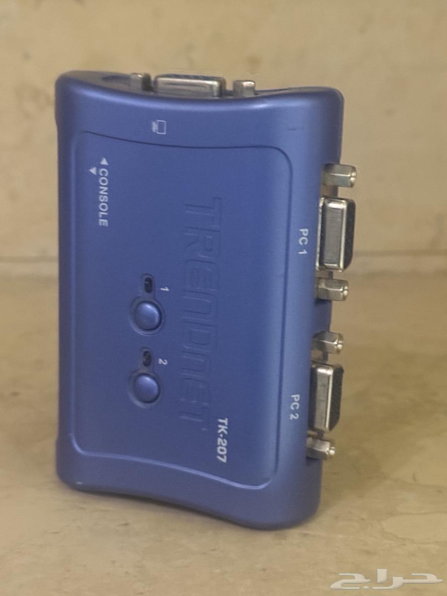 سويتش KVM موديل TK-207 مستعمل بحالة ممتازة64487088469121112