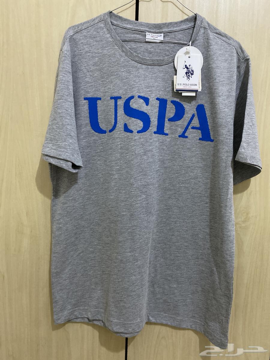 للبيع ب 20 تشيرت ماركة مو مستخدمه . المقاس ميديم وتصير لارج64489059208451110