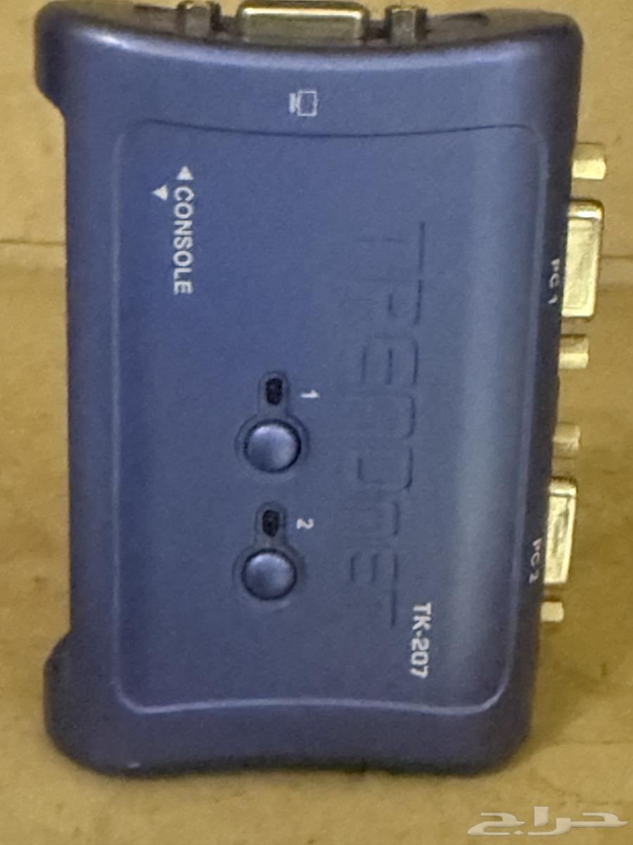 سويتش KVM موديل TK-207 مستعمل بحالة ممتازة64487088469121110