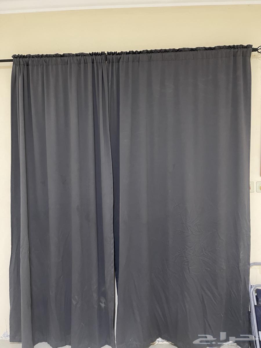 2 ستائر ايكيا نظيفة64489059167361110