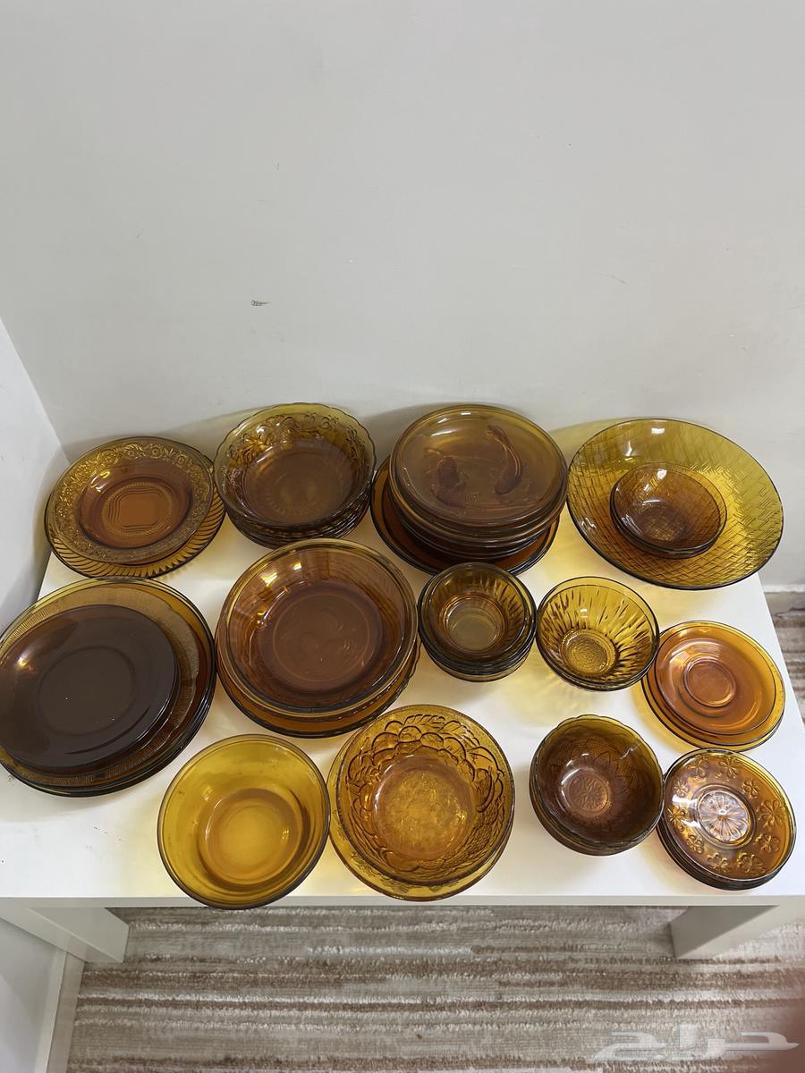 صحون عسليه قديمه منوعه لي أهل اتراث64489820597635110