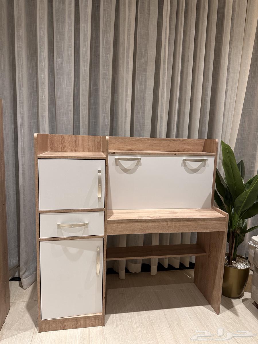 مكتب عصري  مكتبة (قطعتين تباع سويا )64493691628930112