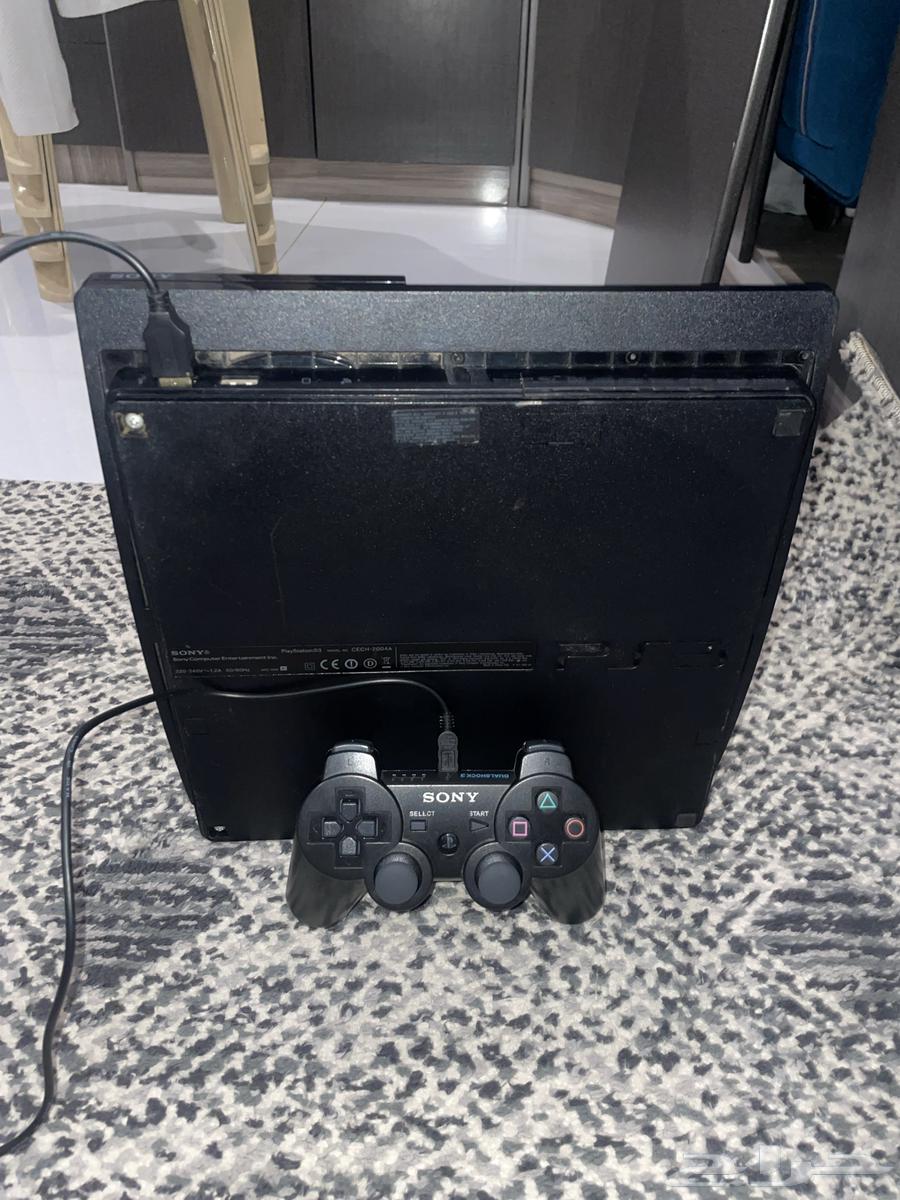 بلايستيشن 3 سليم مهكر و يد تحكم وشاحن أصلي و جاهز64486785473283112