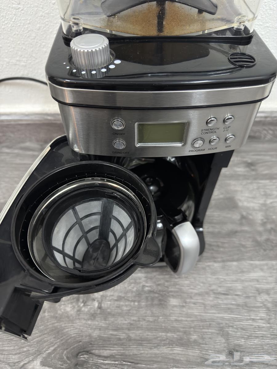 Coffee drip machine with built-in grinder 1.5L64487484591619112